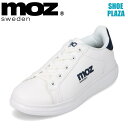 楽天SHOE・PLAZA（シュープラザ）【全品P10倍！9日&10日20:00～4H限定】モズ スウェーデン MOZ sweden MOZ-33031 レディース靴 靴 シューズ 2E相当 ローカットスニーカー コートタイプ キッズ 運動靴 履き心地 歩きやすい 人気 ブランド ネイビー