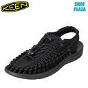 【全品P5倍!6日〜9日まで】キーン KEEN 1014097 メンズ靴 靴 シューズ サンダル アウトドア レジャー UNEEK 水辺 ビーチ プール ブラッ...