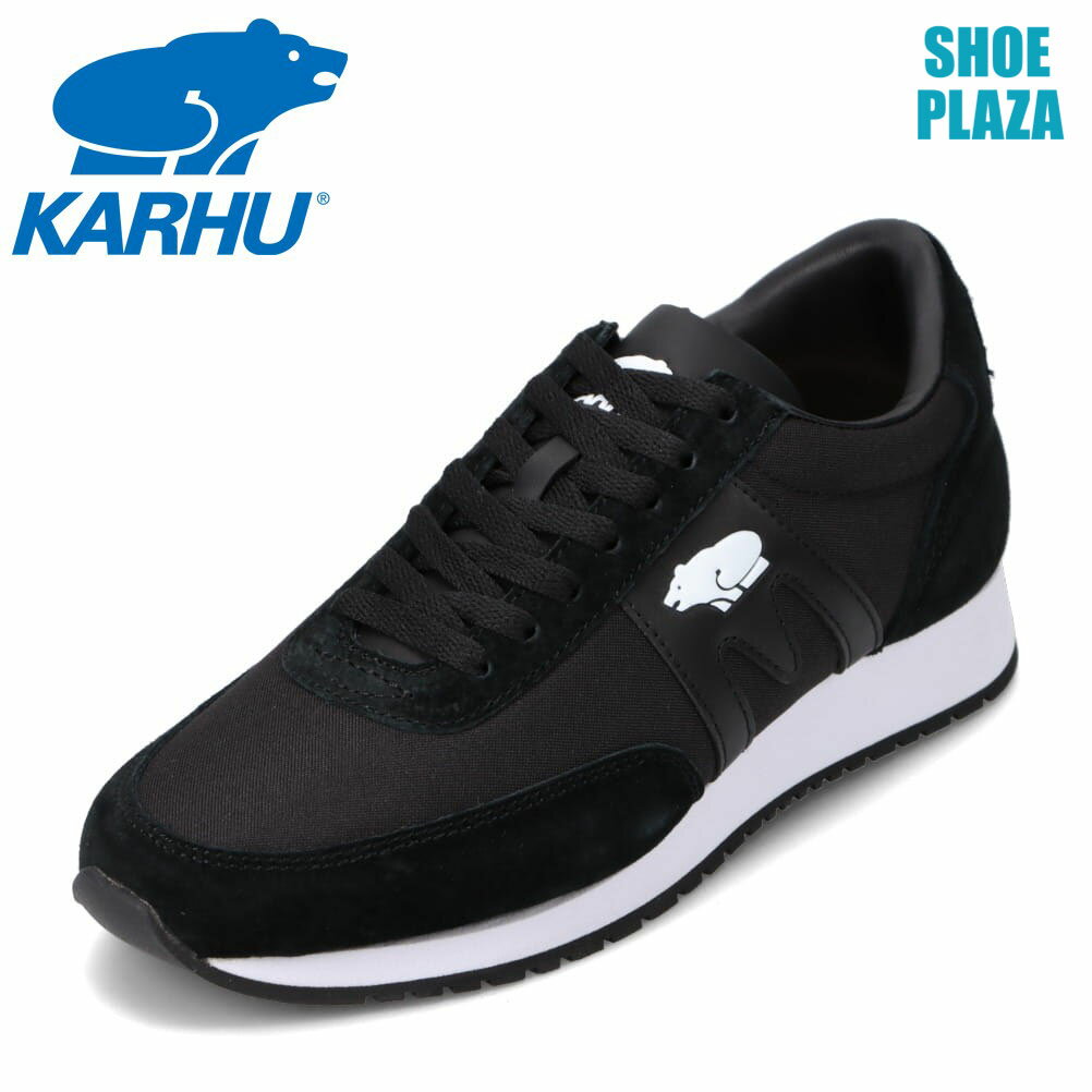 ローカットスニーカー メンズ レディース 軽量 カジュアルスニーカー ユニセックス ブランド 北欧 フィンランド レトロ おしゃれ 人気 KARHU カルフ ALBATROSS アルバトロス KH802567 ブラック SP