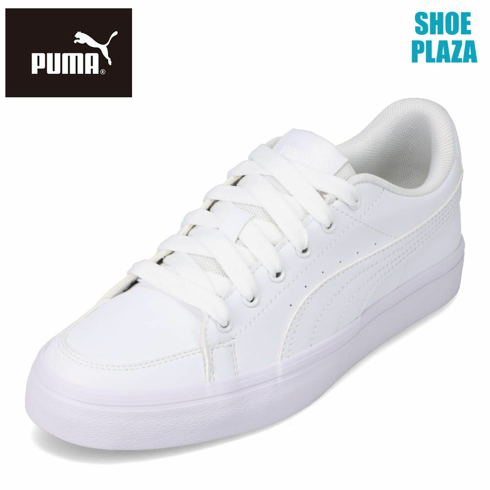 【全品P10倍！9日&10日20:00～4H限定】プーマ PUMA 389907.01L レディース靴 靴 シューズ 2E相当 スポーツシューズ トレーニング プーマ V コート バルク コートスニーカー ローカットスニーカー ブランド 人気 ホワイト