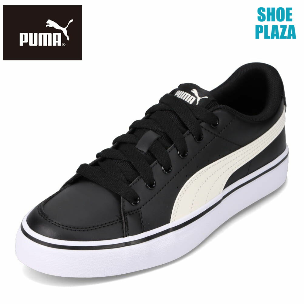 【全品P10倍！9日&10日20:00～4H限定】プーマ PUMA 389907.02L レディース靴 靴 シューズ 2E相当 スポーツシューズ トレーニング プーマ V コート バルク コートスニーカー ローカットスニーカー ブランド 人気 ブラック