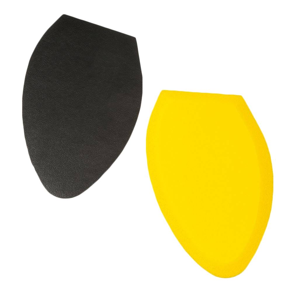 つま先用 衝撃吸収パッド メンズ レディース つま先用パッド 日本製 国産 衝撃吸収 サイズ調整 ブラック TSRC