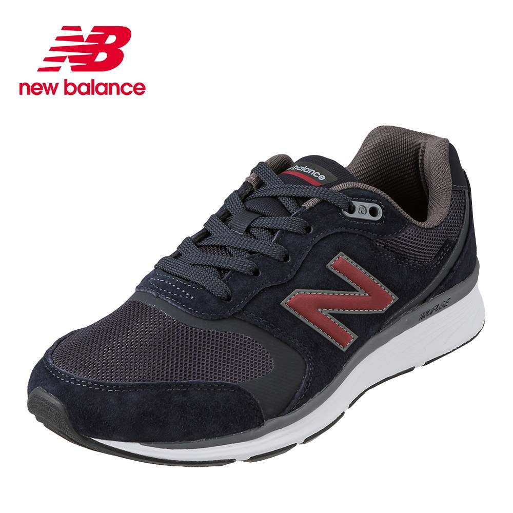 ニューバランス new balance スニーカー MW880NV44E メンズ靴 靴 シューズ 4E相当 ローカットスニーカー 本革 クッション性 人気デザイン ファッション おしゃれ カジュアル 大きいサイズ対応 28.0cm ネイビー×レッド TSRC