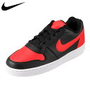 ナイキ NIKE スニーカー AQ1776-003 メンズ靴 靴 シューズ 2E相当 ローカットスニーカー エバノン LOW SL コートタイプ ブランド 人気 おしゃれ 大きいサイズ対応 28.0cm ブラック×レッド TSRC