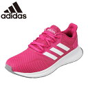 アディダス adidas スニーカー F36219 レディース靴 靴 シューズ 2E相当 ランニングシューズ FALCONRUN W ローカットスニーカー ジョギング クッション性 大きいサイズ対応 マゼンタ×ホワイト TSRC