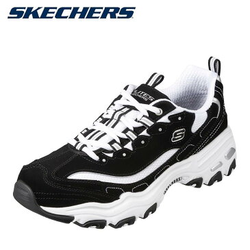 スケッチャーズ SKECHERS 52675 メンズ靴 メンズスニーカー Air Cooled Memory Foam D'Lites 大きいサイズ対応 ブラック×ホワイト TSRC