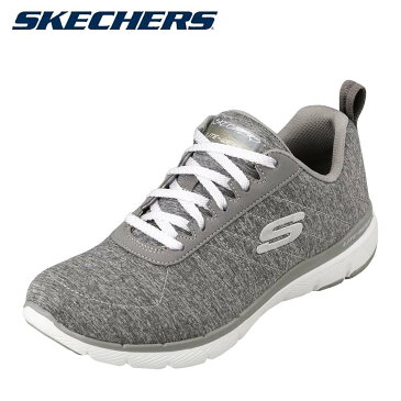 スケッチャーズ SKECHERS 13067 レディース靴 スポーツシューズ トレーニング ジム Flex Appeal 3.0 大きいサイズ対応 GRY TSRC