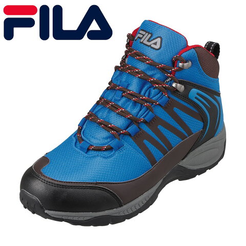 フィラ FILA FC-6211 メンズ靴 靴 シューズ 2E相当 アウトドアシューズ 防水　透湿 ハイキング トレッキング 小さいサイズ対応 大きいサイズ対応 ブルー TSRC