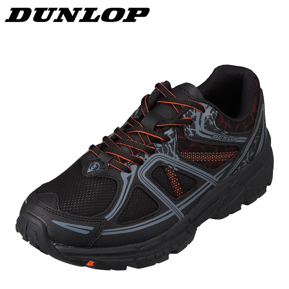 ダンロップ DUNLOP DM268 メンズ靴 靴 シューズ 6E相当 スポーツシューズ ウォーキングシューズ 幅広 6E 防水 雨 大きいサイズ対応 ブラック TSRC