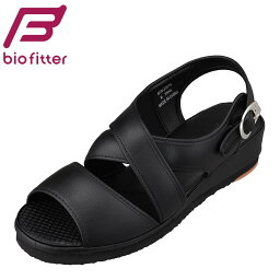 バイオフィッター ナース biofitter BFN-25076 レディース靴 2E相当 サンダル ナースサンダル 看護用 仕事用 フィット性 クッション性 疲れにくい 快適 ブラック