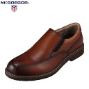 マックレガー McGREGOR MC8026 メンズ靴 靴 シューズ 3E相当 カジュアルシューズ スリッポン 楽 軽量 軽い 小さいサイズ対応 ブラウン TSRC