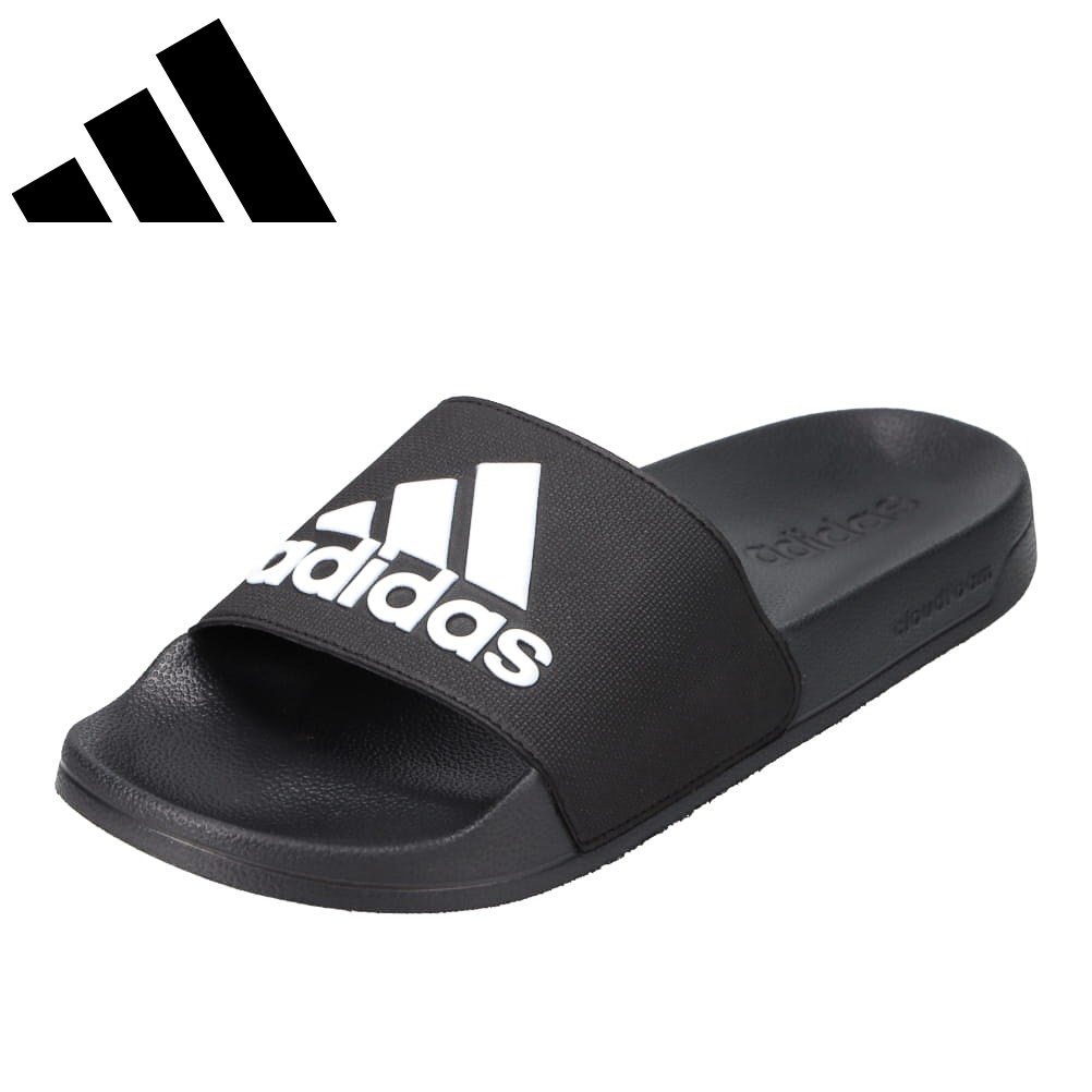 アディダス adidas GZ3779 メンズ靴 レディース靴 靴 シューズ サンダル シャワーサンダル シャワサン ADILETTE SHOWER U 人気 ブランド ブラック×ホワイト TSRC