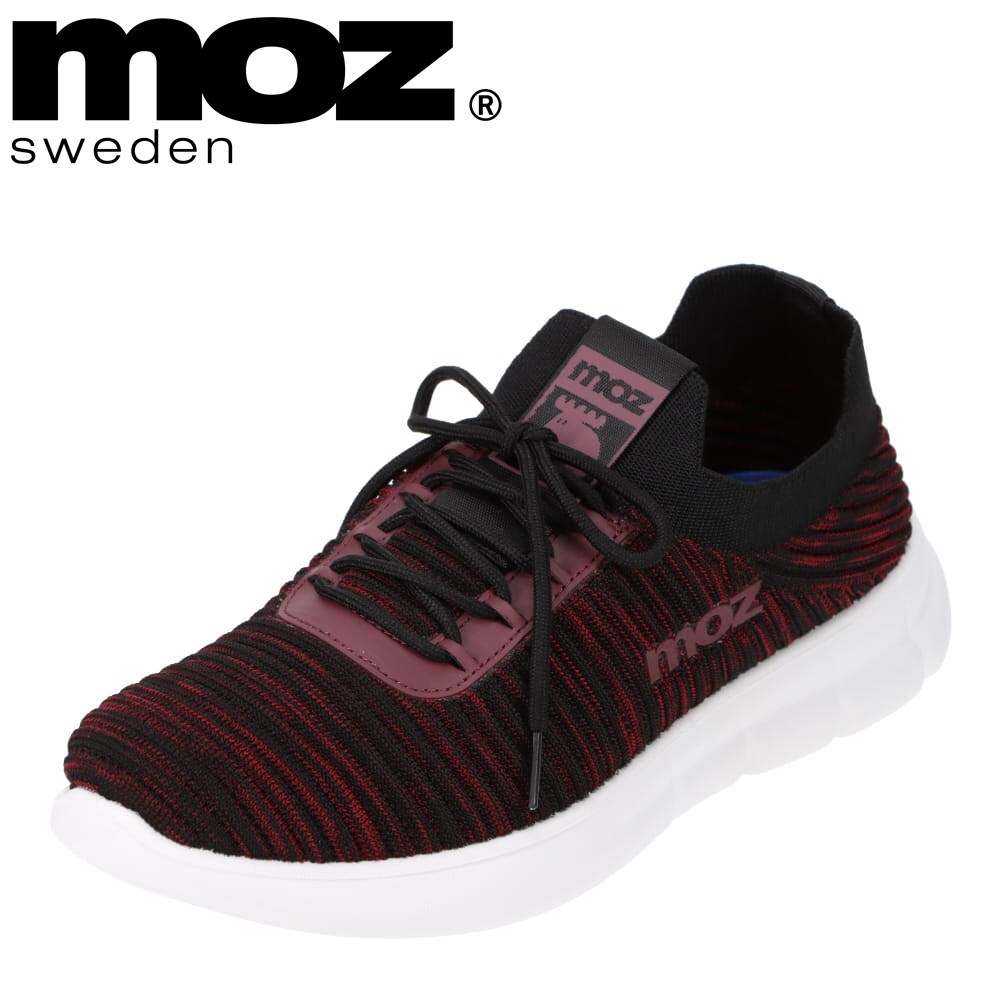 モズ スウェーデン MOZ sweden 2223 メンズ靴 靴 シューズ 2E相当 スニーカー 低反発 軽量 ローカットスニーカー ワイン TSRC