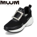 【全品P10倍!4日20:00〜28H限定】ムーム MUUM MU3750 レディース靴 靴 シューズ 2E相当 スリッポン ローカットスニーカー 厚底 ボリュ...