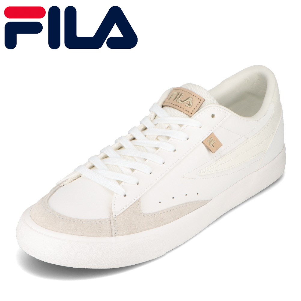 フィラ FILA FC-5231 メンズ靴 靴 シューズ 2E相当 スニーカー ローカットスニーカー Partner コートタイプ シンプル カジュアルスニーカー 人気 ブランド アイボリー TSRC