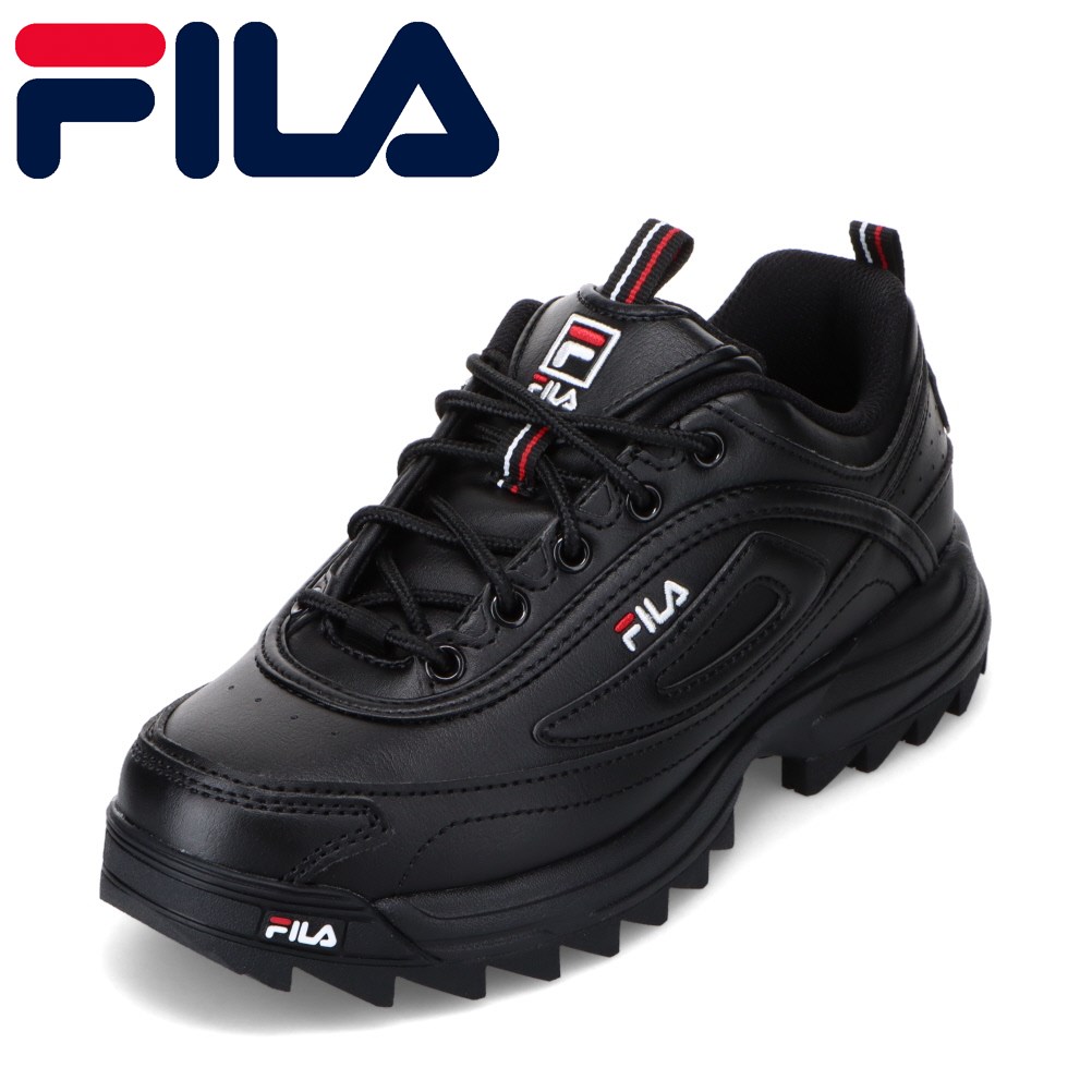 フィラ FILA WSS23012-027M メンズ靴 靴 シューズ 2E相当 スニーカー ローカットスニーカー D/TorterP シンプル スタイリッシュ 黒 人気 ブランド ブラック TSRC
