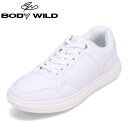 ボディワイルド BODY WILD BLS5593 レディース靴 靴 シューズ 3E相当 スニーカー 軽量 軽い スポーツ シンプル 人気 ブランド ホワイト ...