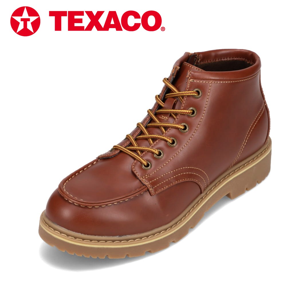 テキサコ TEXACO TXC572 メンズ靴 靴 シューズ 3E相当 ショートブーツ 防水 防滑 晴雨兼用 インソール 歩きやすい 人気 ブランド レッド TSRC