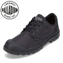 パラディウム PALLADIUM 77857 メンズ靴 靴 シューズ 3E相当 スニーカー 防水 雨 晴雨兼用 インソール シンプル ブラック TSRC