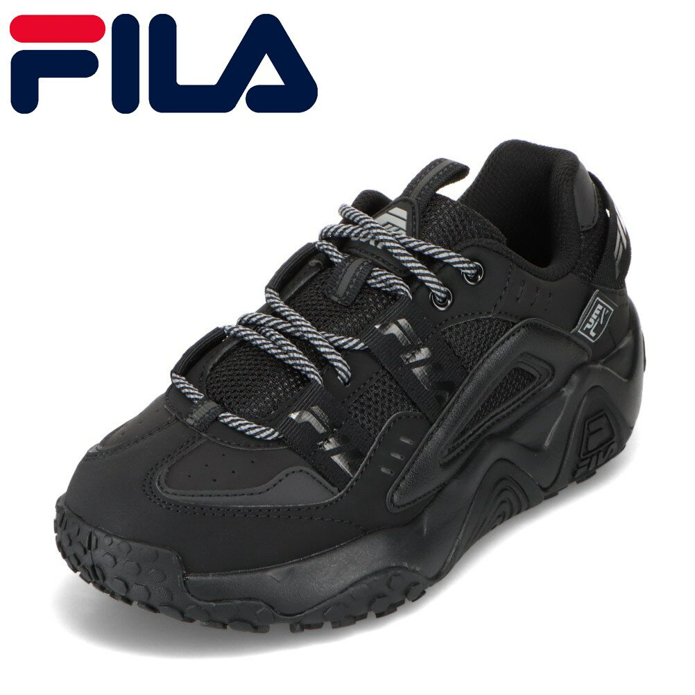 フィラ FILA 1JM01764E-001M メンズ靴 靴 シューズ ローカットスニーカー アウトドアシューズ Webseeker 厚底 ボリュームソール シンプル 人気 ブランド ブラック TSRC