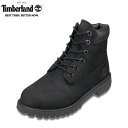 ティンバーランド Timberland TIMB 12907 レディース 靴 シューズ 3E相当 ショートブーツ 防水 6INCHIPREMIUM レースアップブーツ 保温 冬靴 雨 アウトドア キャンプ ブラック TSRC