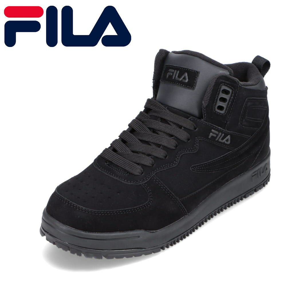 フィラ FILA FC-6238BK メンズ靴 靴 シューズ ハイカットスニーカー 防水 Istinto ミッドカット 起毛素材 人気 ブランド ブラック TSRC