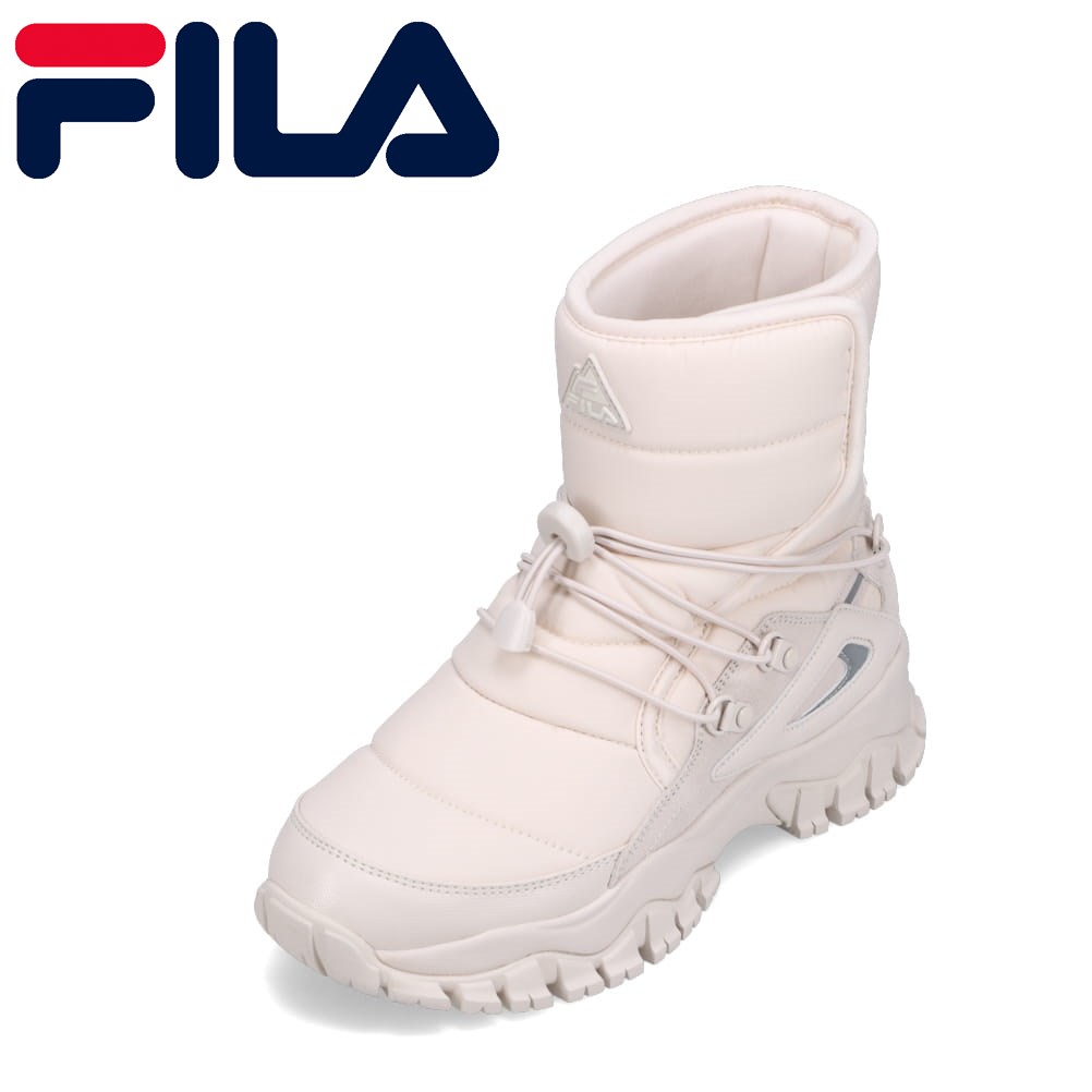 フィラ FILA ブーツ レディース MONTICTF モンティ CTF 5HM02289-101 アイボリー ショートブーツ ウィンターブーツ レディース靴 靴 シューズ 暖かい 人気 ブランド TSRC