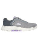 スケッチャーズ スケッチャーズ SKECHERS 125215 レディース靴 靴 シューズ 2E相当 ウォーキングシューズ GOWALK7-COSMICW ローカットスニーカー クッション性 高反発 メッシュ ストレッチ 人気 ブランド グレー TSRC