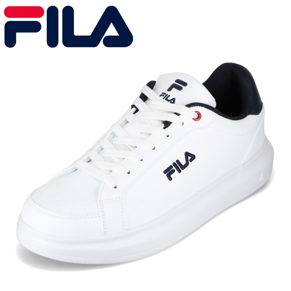 フィラ FILA FC-4222WHNV メンズ靴 靴 シューズ ローカットスニーカー Viale コートタイプ 人気 ブランド ホワイト×ネイビー TSRC
