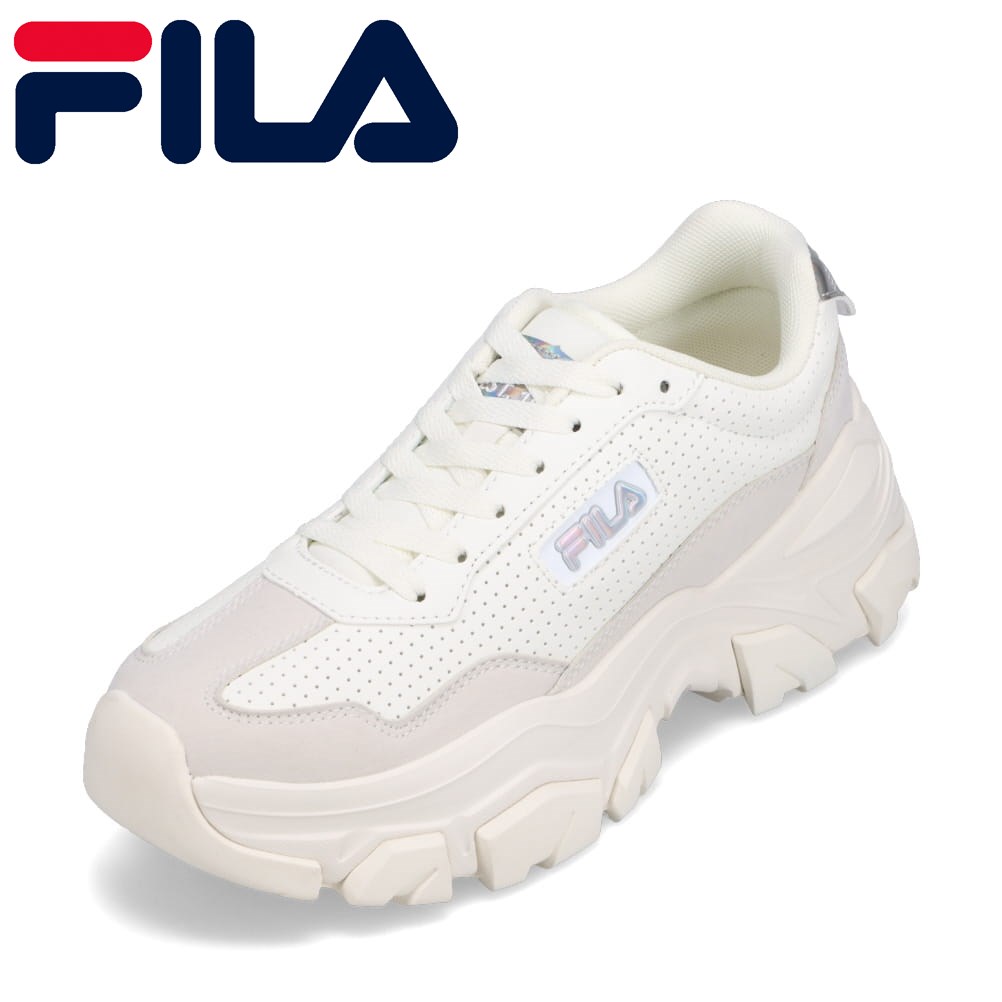 【全品P10倍！9日&10日20:00～4H限定】フィラ FILA FC-5238WCRM レディース靴 靴 シューズ 厚底スニーカー Aiuola ローカットスニーカー カジュアル 人気 ブランド クリーム