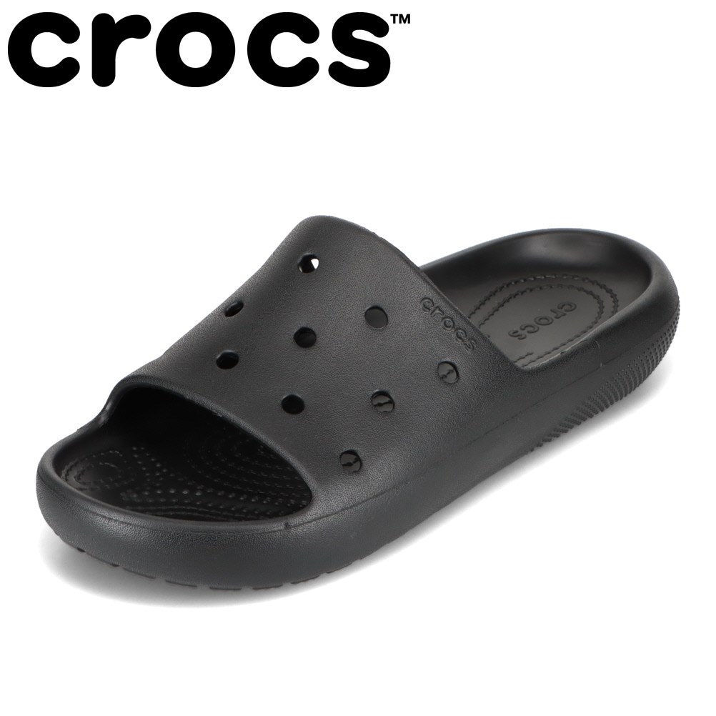 【全品P10倍！9日&10日20:00～4H限定】クロックス crocs 209401.M メンズ靴 靴 シューズ 3E相当 サンダル スリッパ 軽量 軽い クッション性 人気 ブランド ブラック