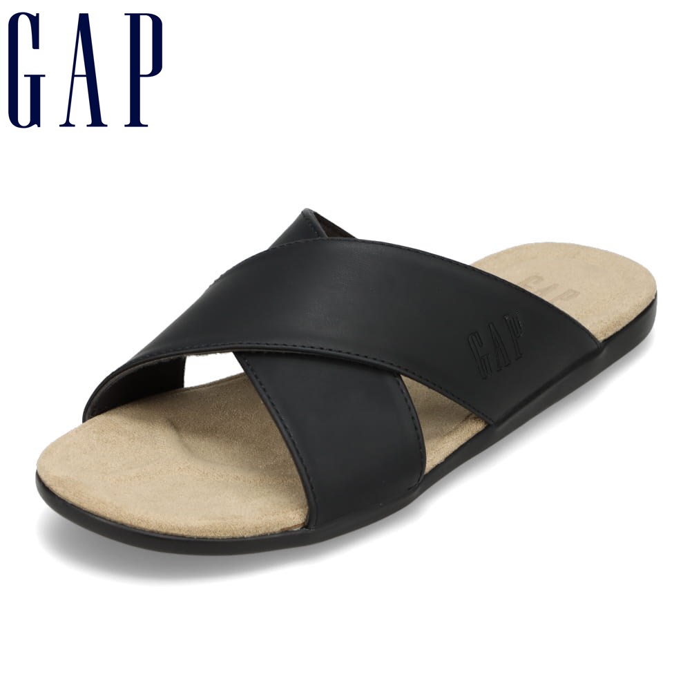 ギャップ GAP GPM02427C メンズ靴 靴 シューズ サンダル スリッパ クッション性 シンプル モード 人気 ブランド ブラック TSRC