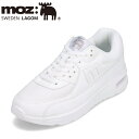 モズ スウェーデン MOZ sweden MOZ-920 レディース靴 靴 シューズ 2E相当 スニーカー エアーソール シンプル 人気 ブランド 北欧 ホワイ...