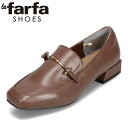 【全品P15倍!15日00:00~24H限定】ラファーファ la farfa LF-124 レディース靴 靴 シューズ 4E相当 ローファー フラット カジュアル シューズ 幅広 4E ゆったり 高反発 ビット 金具 人気 ブランド オーク TSRC