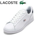 【全品P15倍!15日00:00~24H限定】ラコステ LACOSTE 48SMA0111 メンズ靴 靴 シューズ スニーカー ローカット CARNABY SET 224 7 レースアップ コートスニーカー ロゴ トリコロール 人気 ブランド ホワイト TSRC