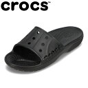 クロックス crocs 208215.M メンズ靴 靴 シューズ 3E相当 サンダル ルーム シューズ スリッパ 室内履き 軽量 クッション性 ロゴ 人気 ブラ...