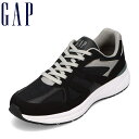 【全品P15倍!15日00:00~24H限定】ギャップ GAP GPU12512C メンズ靴 靴 シューズ 2E相当 スニーカー 疲れにくい 通気性 メッシュ 衝撃吸収 ローカットスニーカー シンプル ブラック TSRC