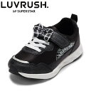 ラブラッシュ LUVRUSH LV 1206 キッズ靴 靴 シューズ 2E スニーカー ローカットスニーカー リボン 面ファスナー かわいい おしゃれ チェック...