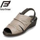 バイオフィッター biofitter BFL-4601 レディース靴 靴 シューズ 3E サンダル ミュール スリッパ つっかけ 消臭 吸水 ベルオアシス 2WAY 柔らかい 疲れない シンプル ベージュ TSRC