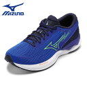 ミズノ MIZUNO J1GC248162 メンズ靴 靴 シューズ 2E スニーカー ランニングシューズ WAVE REVOLT 3 柔らかい ローカットスニー...