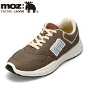 【全品P15倍!15日00:00~24H限定】モズ スウェーデン MOZ sweden 5224 メンズ靴 靴 シューズ 3E相当 スニーカー 軽量 柔らか クッション インソール ローカットスニーカー カジュアル カーキ TSRC