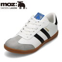 モズ スウェーデン MOZ sweden 5223 メンズ靴 靴 シューズ 2E相当 スニーカー 軽量 柔らか クッション インソール ローカットスニーカー カジュアル ホワイト TSRC