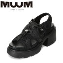 ムーム MUUM MM7421 レディース靴 靴 シューズ 2E相当 サンダル スポーツ スポサン 厚底 歩きやすい 痛くない メッシュ 通気性 低反発 柔らか...