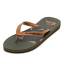 【25日まで毎日4H限定★P10倍】クイックシルバー QUIKSILVER AQYL101431 メンズ靴 靴 シューズ 3E ビーチ サンダル MOLOKAI STRIPE 25 柔らかい 防滑 歩きやすい 夏 海 ビーチ プール 人気 ブランド オレンジ TSRC