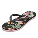 ロキシー ROXY ARSD251869 レディース靴 靴 シューズ 3E ビーチ サンダル TAHITI VII クッション性 ボタニカル柄 柔らかい 夏 海...