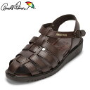 【全品P5倍!6日~9日まで】アーノルドパーマー Arnold Palmer AP6611 メンズ靴 靴 シューズ 3E カメサンダル バックバンド ドライビングサンダル オフィスサンダル 衝撃吸収 抗菌 防臭 クッション性 歩きやすい 防滑 丈夫 ダークブラウン TSRC