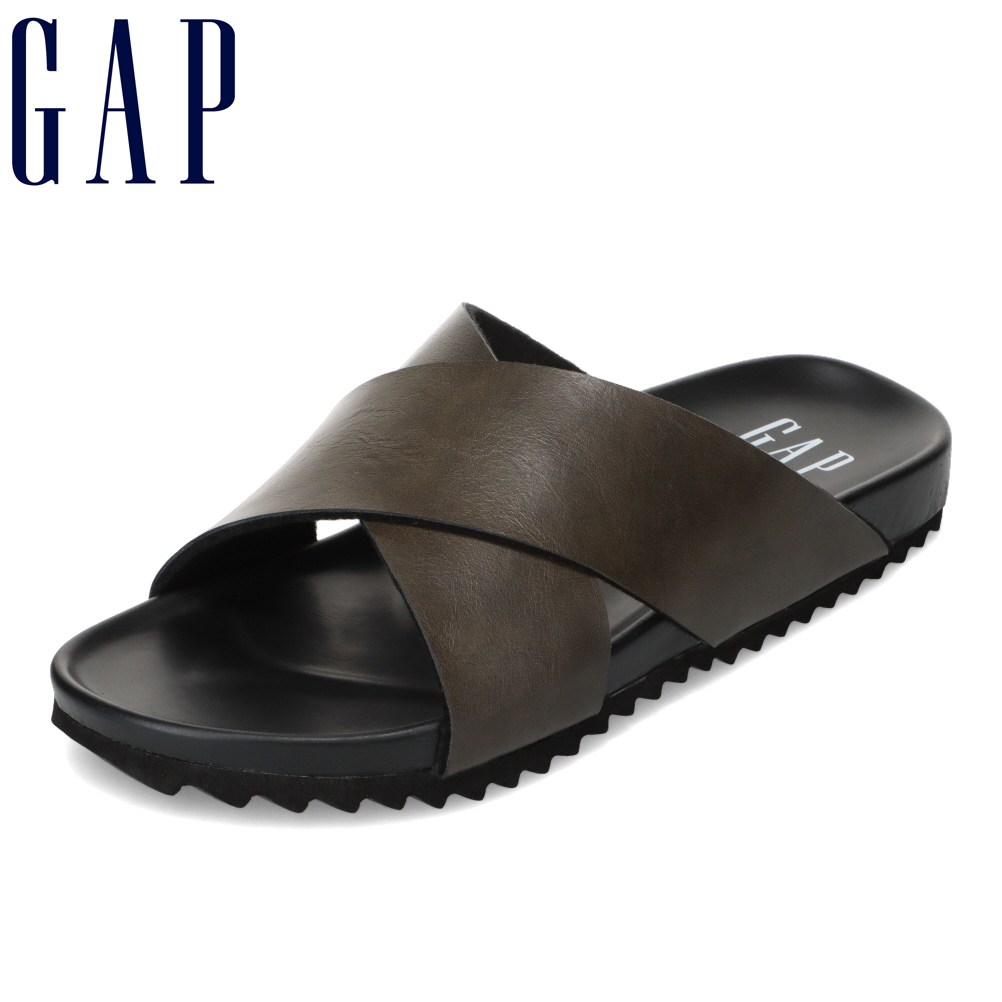 ギャップ GAP GPU32574C メンズ靴 靴 シューズ 2E相当 サンダル フットベット スリッパ ルームシューズ つっかけ フィット感 屈曲性 オシャレ モード シンプル カーキ TSRC