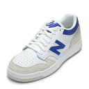 【全品P15倍!15日00:00~24H限定】ニューバランス new balance BB480LBID メンズ靴 靴 シューズ D スニーカー コート バスケットボール シューズ BB480LBI レザー スエード シンプル ローカットスニーカー 人気 ブランド ホワイト×ブルー TSRC