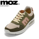【全品P15倍!15日00:00~24H限定】モズ スウェーデン MOZ sweden 5231 メンズ靴 靴 シューズ スニーカー ローカットスニーカー 通気性 メッシュ 衝撃吸収 エアクッション 柔軟性 柔らかい 人気 ブランド 北欧 カーキ TSRC