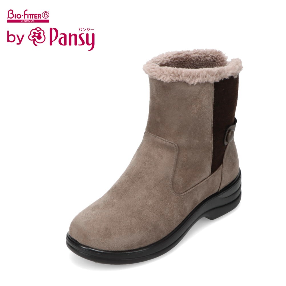 バイオフィッター biofitter BFL2816 レディース靴 靴 シューズ 4E ブーツ ショート 防水 防寒 防滑 滑りにくい 雪 雨 抗菌 防臭 シンプル ベージュ